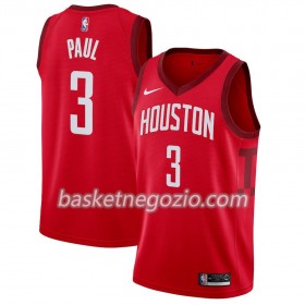 Canotte Uomo Houston Rockets Chris Paul 3 2018-19 Nike Rosso Swingman